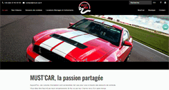 Desktop Screenshot of must-car.fr